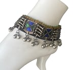 Afghani Kuchi  Multi-Color Anklet / Armband Bells and Beads