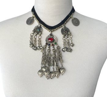 Afghani Kuchi Choker / Necklace - One of a Kind