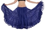 25 Yard Tribal Skirt - ROYAL BLUE