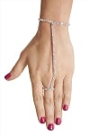 Single Row Elegant Rhinestone Slave Bracelet