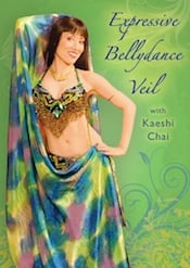 Expressive Bellydance Veil with Kaeshi Chai - DVD