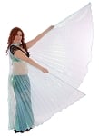 Isis Wings Belly Dance Costume Prop - TURQUOISE OPAL