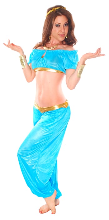 3-Piece Sweet Jasmine Genie Costume