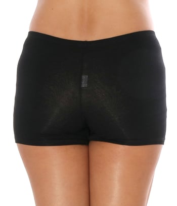 Boyshort Dance Undergarment Costume Shorts - BLACK