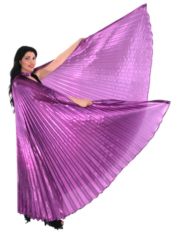 Isis Wings Belly Dance Costume Prop - PURPLE