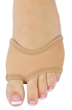 DANSHUZ Half-Shoe Neoprene Dance Shoes - LIGHT NUDE