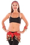 Belly Dance Basics Accessory Kit - RED