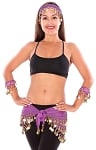 Belly Dance Basics Accessory Kit - PURPLE