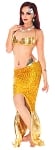 Metallic Sequin Mermaid Costume for Cosplay or Halloween - GOLDEN