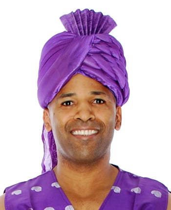 Aladdin Sultan Turban - PURPLE