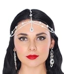 Princess of Arabia Rhinestone Teardrop Headpiece