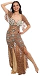 Cairo Collection: Professional Lace Costume / Dress in Mocha