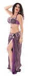 CAIRO COLLECTION: Professional Belly Dance Costume from Egypt - PURPLE