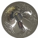 Small Egyptian Finger Cymbals (Set of 4) in SILVER