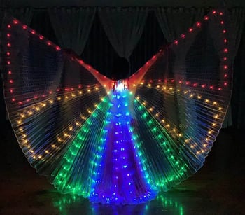 LED Isis Wings - RAINBOW