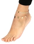 Hamsa / Hand of Fatima Anklet from Egypt