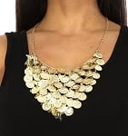 Egyptian Coin Necklace - GOLD