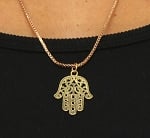 Egyptian Hamsa Hand Necklace