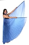 Egyptian Organza Isis Wings - SAPPHIRE BLUE